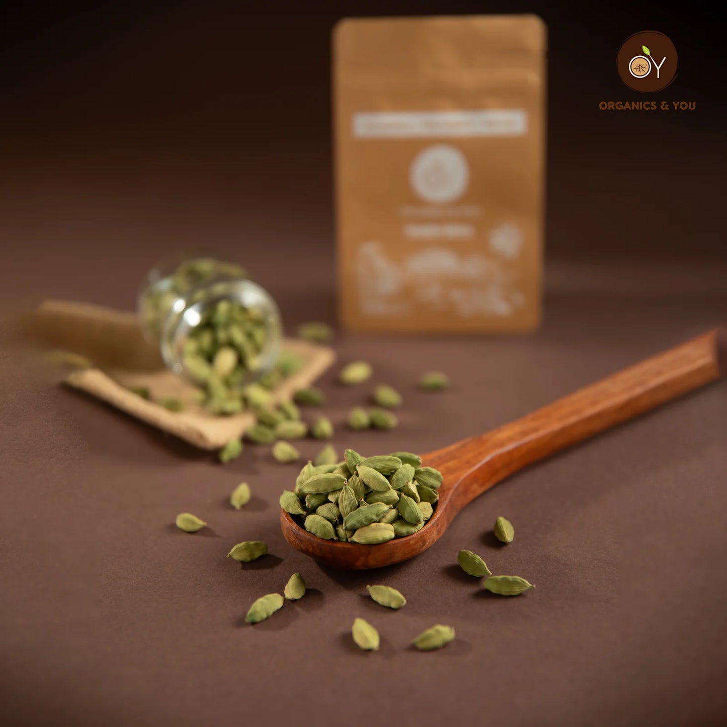 Idukki Organic Cardamom Pods 8mm | 100gms