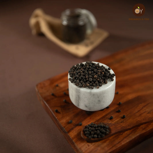 Malabar Organic Black Peppercorns | 100gms